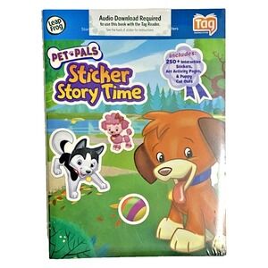 Leap Frog Tag Reading System Interactive Book PET‎ PALS STICKER STORY TIME